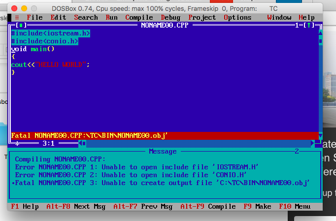 download turbo c++ for mac
