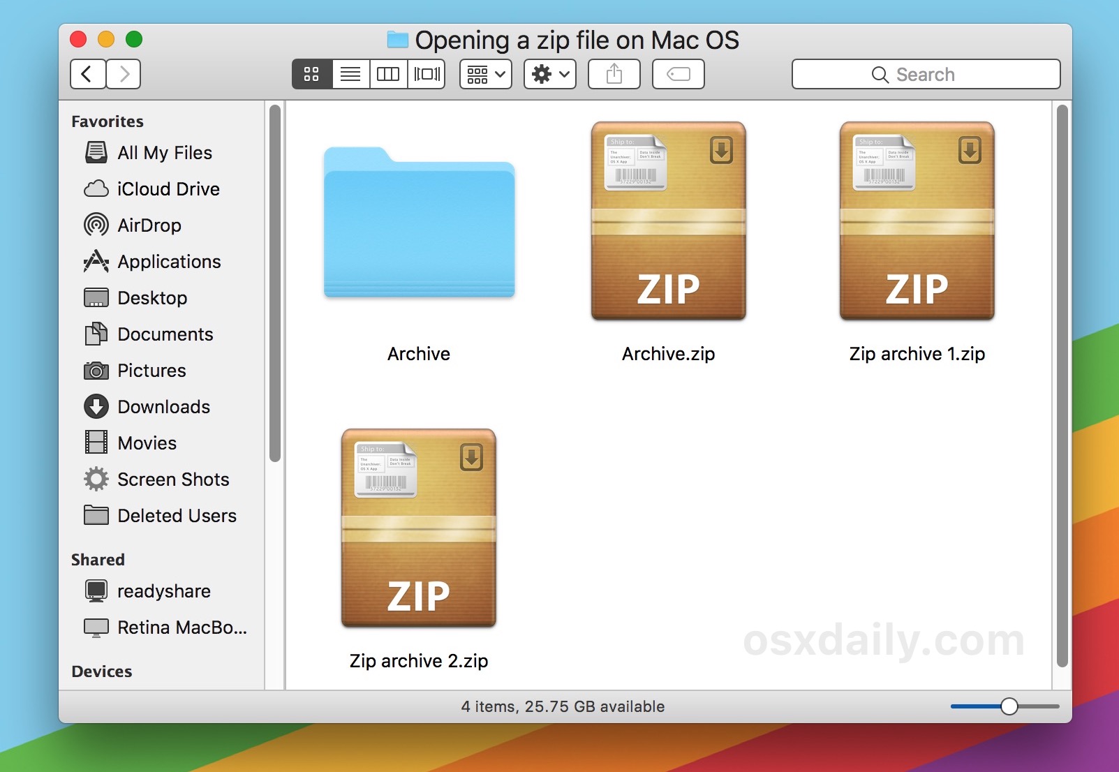 free unzip program mac